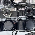 Lot Of Digital And 35mm Cameras Not Working Canon Sony Olympus As Is   Parts