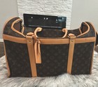 Louis Vuitton Sac Chien 40 Monogram Leather Airline Dog Carrier  Small