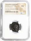 Diocletian Roman Empire Ad 284-305 Ngc Au Aurelianianus Soldier Spear Victory