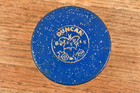 Vtg 1960 Duncan Wood Yo-yo Return Top Blue With Sparkles