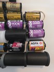 Lot Of 25 Vintage Expired Unused  35mm Film Rolls Kodak  Color  Etc  Mystery Fil
