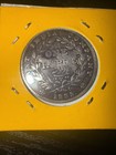 India  British India  1835  One Rupee   Countermarked Musqat