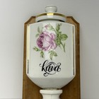 Vintage Wall Mounted Coffee Grinder Porkert Hand Mill Km 40 Czech Cracked Read