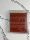 Stampin Up Crazy For Christmas Wood Rubber Stamp Set New 