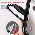 3 Pack Fast Charger Cable Heavy Duty For Iphone 14 13 12 11 Xr 8 7 Charging Cord