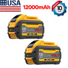 2pack 12 0ah For Dewalt Flexvolt Dcb609 Dcb612 20v 60v Max Lithium-lon Battery