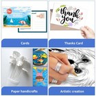 40 Sheets 5x7 Inch White Thick Cardstock Paper For Greeting Cards Invitations