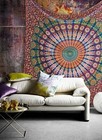 Indian Tapestry Hippie Mandala Wall Hanging Bohemian Bedspread Dorm Decor Throw