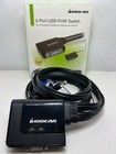 Iogear 2-port Usb Vga Cabled Kvm Switch - 2048 X 1536 - Remote Button Switch