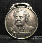 Antique James Oliver Chilled Plow Watch Fob Adverting Promo Green Duck Chicago