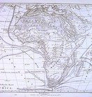 1849 Bilder Atlas Physical Map Africa Ocean Wind Currents Kong Mountains Sahara