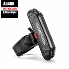 Rockbros Led Bike Rear Light Mtb Bicycle Back Light Waterproof Usb Rechargeable