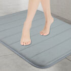 Absorbent Memory Foam Bath Mat Non-slip Bathroom Floor Shower Carpet Soft Rug Us