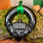 Claddagh Irish Turf Ornament Ireland Tree Ornament Celtic Gift Love