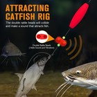 Dovesun 6pcs Catfish Float Rig - Santee Rig With 5 0   8 0 Double Circle Hooks