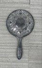Vintage Vanity Set Silver Plated Mirror Comb And Brush Set Made In Hong Kong Exc