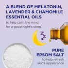 Dr Teal s Foaming Bath With Pure Epsom Salt  Melatonin Sleep Soak With
