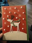 Papyrus Christmas Cards Lot Of 3 Brand New Reindeer  Stocking   Love 
