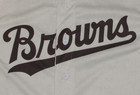 St  Louis Browns  29 Vintage Style Baseball Royal Retros Jersey Men s Medium