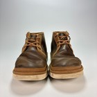 Ugg Neumel Zip Boot Brown Leather Lace-up Wool Lined Ankle Boots Men s Size 11