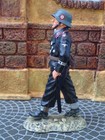 King And Country 54mm Ww2 Ws162  Waffen Officer Marching W sword  2009 Mib Oop
