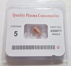 5 Pcs 220671 Fits Powermax 45 Nozzle After Market Consumable