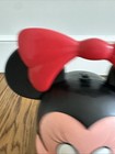 Vintage Walt Disney Minnie Mouse Head Plastic Lunch Box Aladdin No Thermos