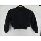 Alo Yoga Foxy Sherpa Hooded Jacket Black Size Small Women s Athleisure Hoodie