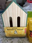 Lot Butterfly House And Hanging Feeder For Outdoor wooden  Butterfly Garden