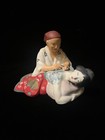Vintage Hakata Doll Shunga Figure Japanese Tattoo Artist And Geisha Eros Irezumi