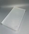 2 Pcs Clear Vhs Case Video Box Library Case With Hub   Full Sleeve  Psv14hub
