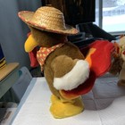 Dan Dee Animated Plush Turkey Hops To  turkey In The Stall  12    C-1