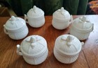 Set Of 6 Mottahedeh Pots De Creme Italy