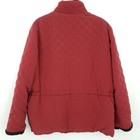 Marc New York Red Winter Coat Quilted Thermolite Plus Insulation Est  Medium