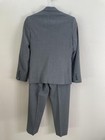 Calvin Klein Pant Suit Boys 12 Gray 2 Piece Lined Stretch Jacket Pants