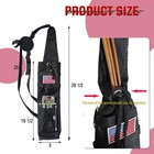 Archery Back Quiver Drawstring Top Closure Arrow Quiver Holder Dual Shoulder