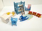 Playmobil Victorian Dollhouse Children Bedroom Furniture Lot