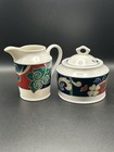 Vintage Christopher Stuart Optima Hk201 Pasha   s Palace Cream covered Sugar Set