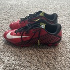 Nike Vapor Strike 4 Low Td Football Cleats-size 12-red black white-642787-610