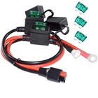 10awg Power Supply Or Battery Cable  45a Connectors And 3 8 Inch Terminal