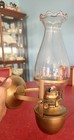 Metal Nautical Marine Gimbal Oil Or Kerosene Lamp