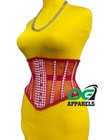 Women s Waist Training Underbust Corset Steel Boned Hourglass Body Shaper Corset