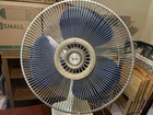Vintage Lasko 16  Oscillating Fan Blue Blades Retro Desk Table Fan K1 