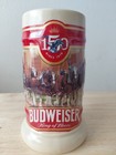 2026 Budweiser Clydesdale Holiday Stein 150th Anniversary 47th Edition Coa
