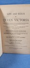 Antique Book 1901 The Life And Reign Of Queen Victoria King Edward Vii Vintage