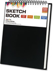 Sketch Book For Drawing - 120gsm Thick Paper  Spiral Bound  100 Sheets  9  X 12 