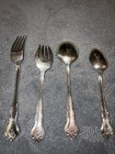 174 Grams Reed   Barton Sterling Silver Flatware Lot - 4 Pc 2 Spoons 2 Forks