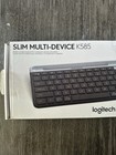 Logitech K585 Multi-device Slim Wireless Keyboard Built-in Cradle Bluetooth New