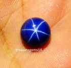 5 90 Ct Ring Size Natural Blue Star Sapphire 6 Rays Oval Cabochon Loose Gemstone