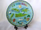 Us Virgin Islands Decorative Plate Ceramic 7 5    Wall Plaque Decor W Stand New